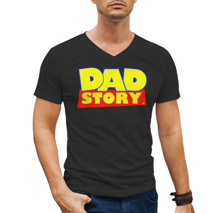 Dad Story Men's V-Neck T-Shirt