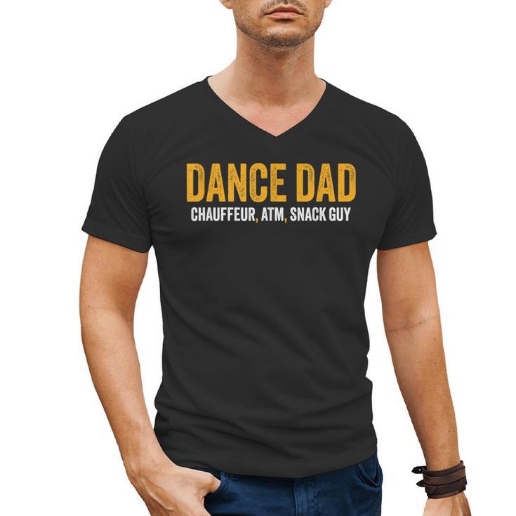 Dance Dad Shirt Men For Fathers Day From Daughter Dance Dad Men's V-Neck T-Shirt