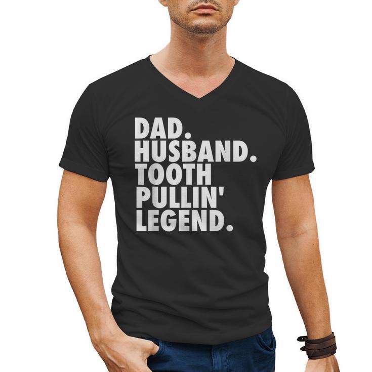 Dentist Men Son Husband Dad Boss Men's V-Neck T-Shirt