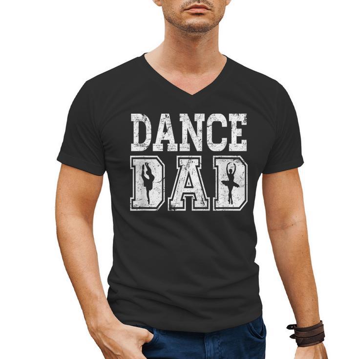 Distressed Dance Dad Ballet Great For Men T-Shirt Men's V-Neck T-Shirt