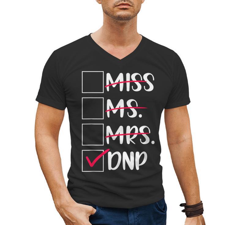DNP Graduate Doctor Of Nursing Practice Graduation DNP Grad Men's V-Neck T-Shirt