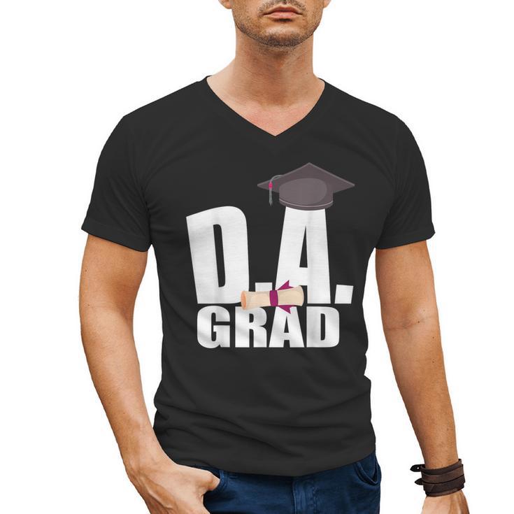 Doctor Of Arts Doctorate Graduation Son Daughter Shirt Men's V-Neck T-Shirt