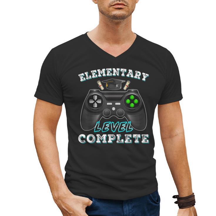 Elementary School Level Complete Gamer Graduation Men's V-Neck T-Shirt