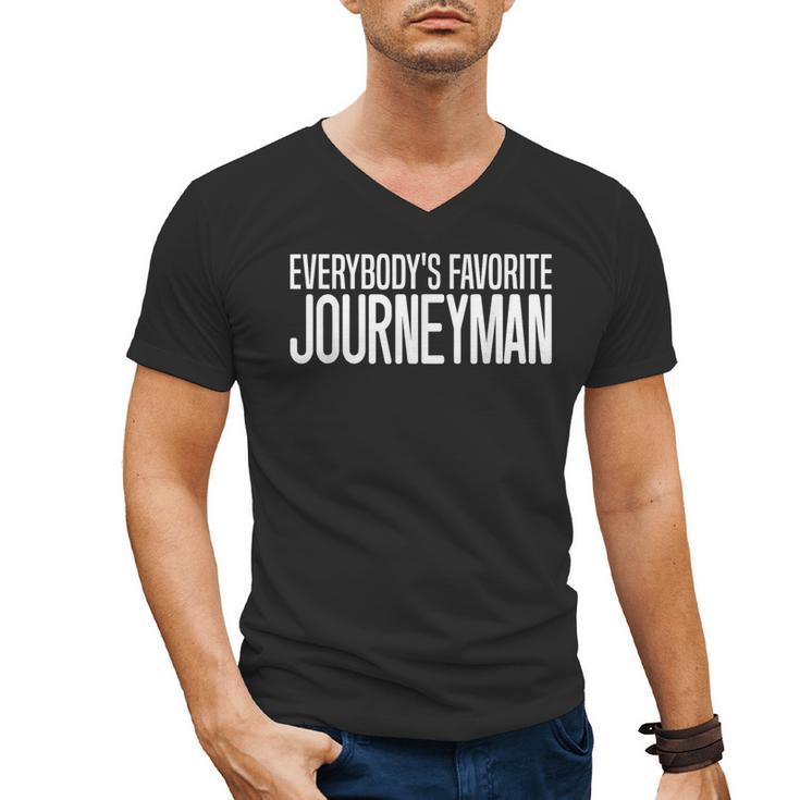 Favorite Electrician Journeyman Appreciation For Dad Men's V-Neck T-Shirt