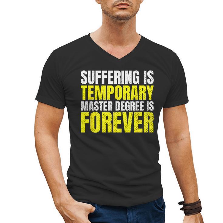 FUnny MBA Student Mastered It Masters Degree Graduation Men's V-Neck T-Shirt