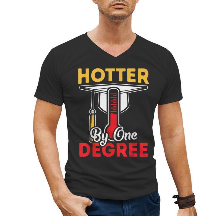 Graduation 2024 Hotter By One Degree Shirt Class Of 24 Men's V-Neck T-Shirt
