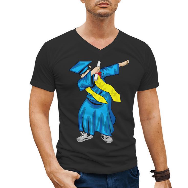 Graduation Dabbing 2018 Graduate Men's V-Neck T-Shirt