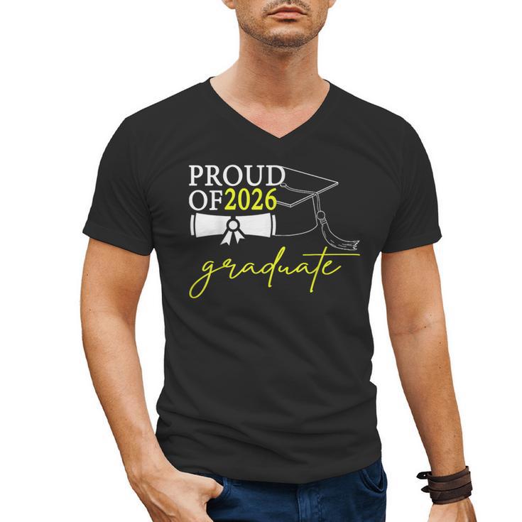Graduation Decorations 2026 Proud Of 2026 Graduate Occaion Men's V-Neck T-Shirt