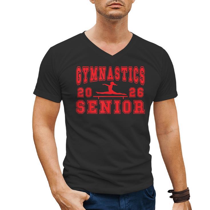 Gymnastics Senior Night Gymnastics Senior 2026 Graduation 7 Men's V-Neck T-Shirt