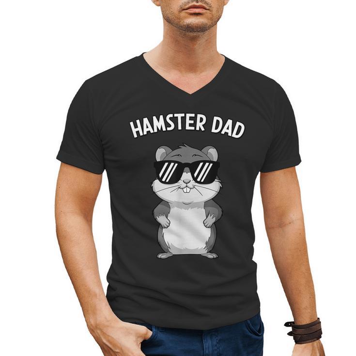 Hamster For Men Dad Boys Animal Hamster Lover Men's V-Neck T-Shirt
