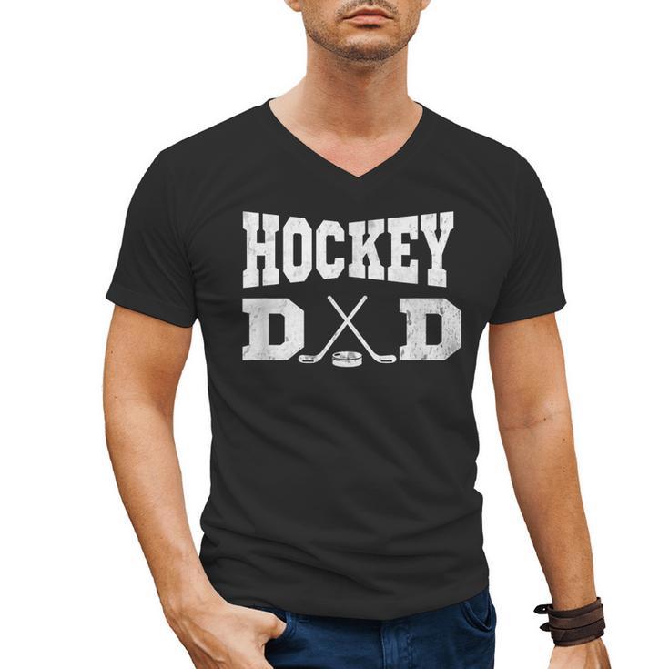 Hockey Dad Hockey Dad Men's V-Neck T-Shirt