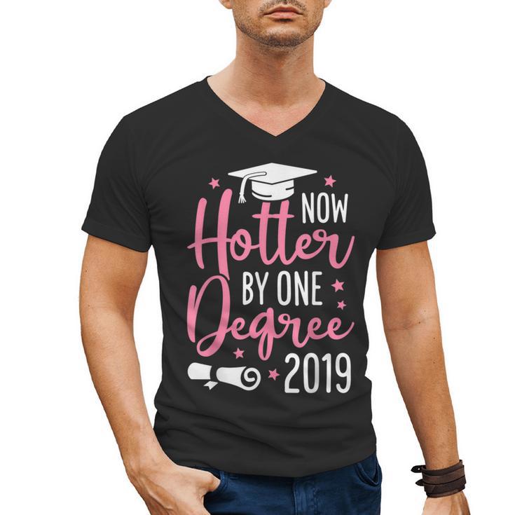 Now Hotter By One Degree 2019 T Shirt Graduation Men's V-Neck T-Shirt