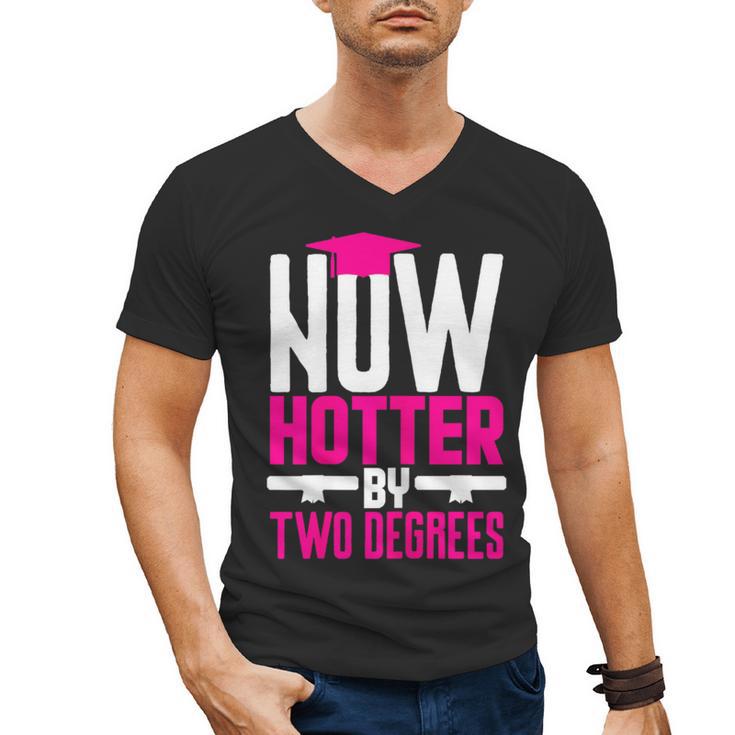 Now Hotter Two Degree Graduation Her Friends Cute 2020 Men's V-Neck T-Shirt