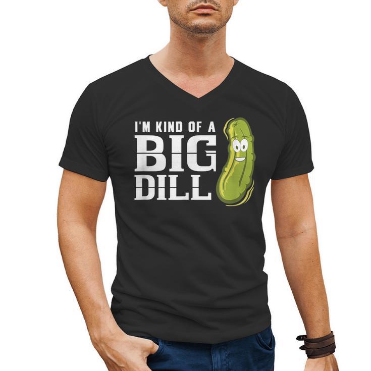 I'm Kind Of a Big Dill Graduation Shirt Men's V-Neck T-Shirt
