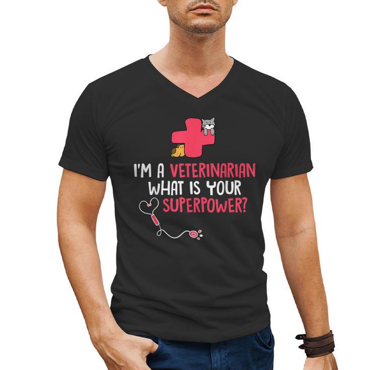 I'm A Veterinarian Vet Student Graduation Men's V-Neck T-Shirt