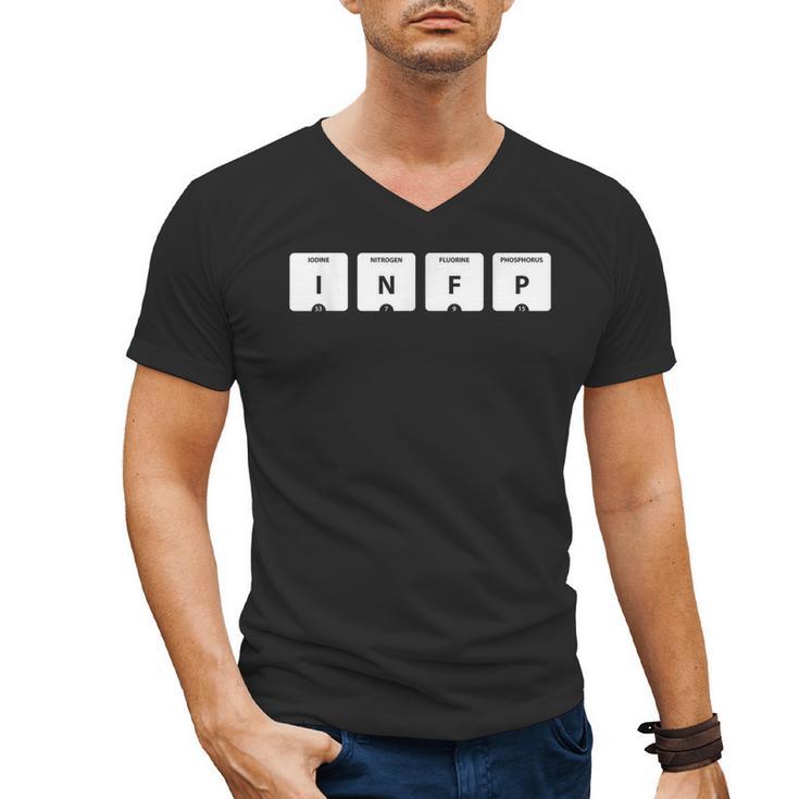 INFP Mediator Personality Type Periodic Table Introvert Men's V-Neck T-Shirt