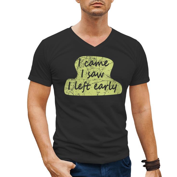 Introvert Shy Person Joke Anti-Social Quote Men's V-Neck T-Shirt