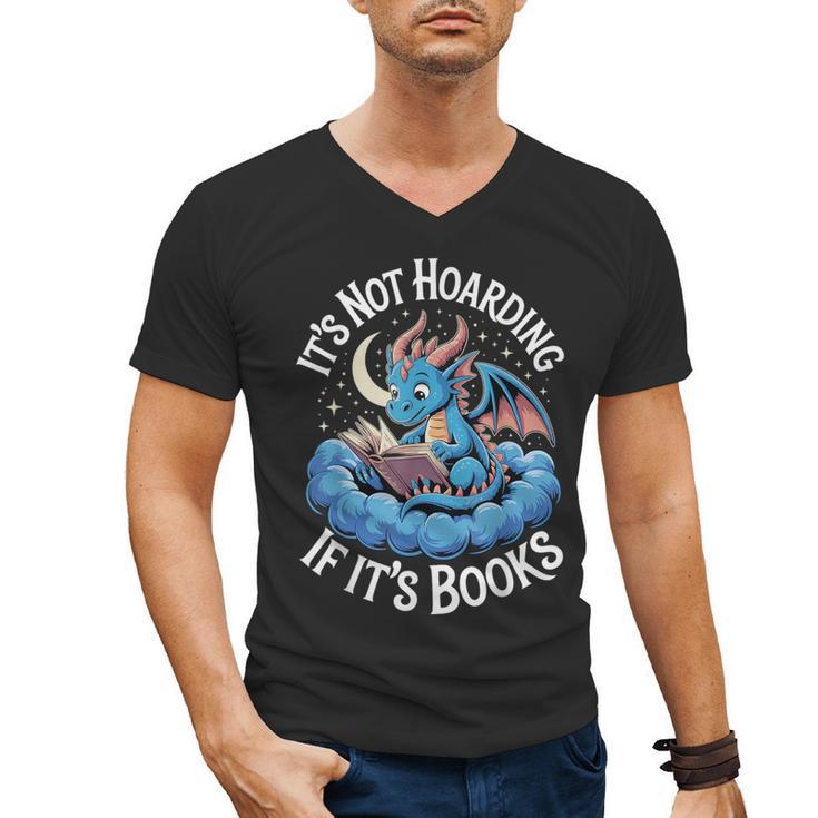 It's Not Hoarding If It's Books Men's V-Neck T-Shirt