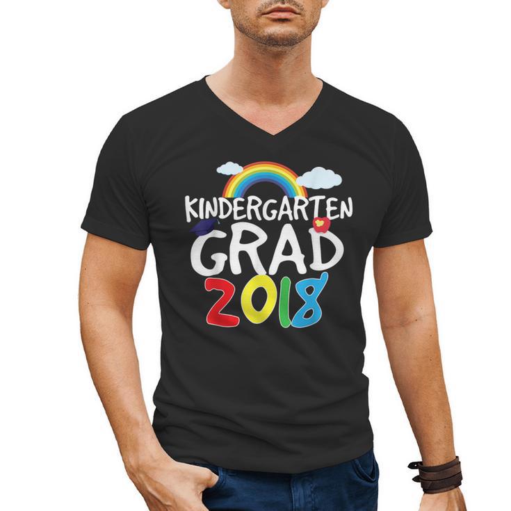 Kindergarten Graduation 2018 Last Day Of School Men's V-Neck T-Shirt