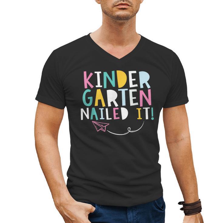 KINDERGARTEN Graduation TShirt 2018 Last Day Of School Men's V-Neck T-Shirt