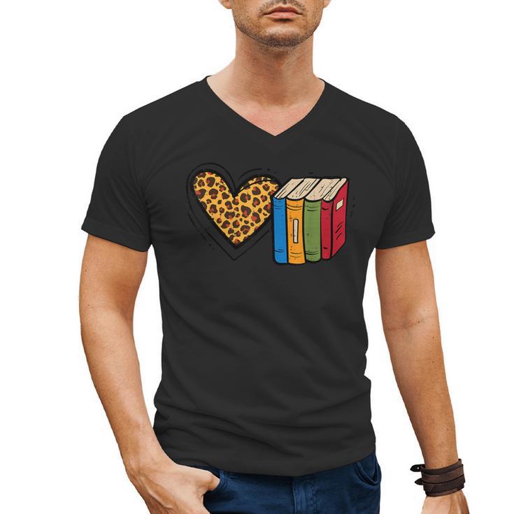 Love Reading Book Librarian Across America Men Women Kids Men's V-Neck T-Shirt