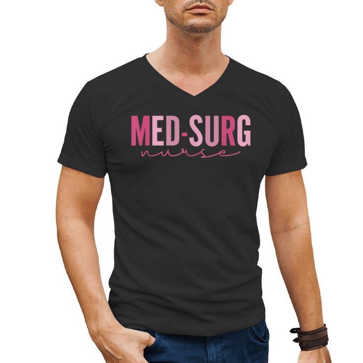 Med Surg Nurse Appreciation Nursing School Graduation Women Men's V-Neck T-Shirt