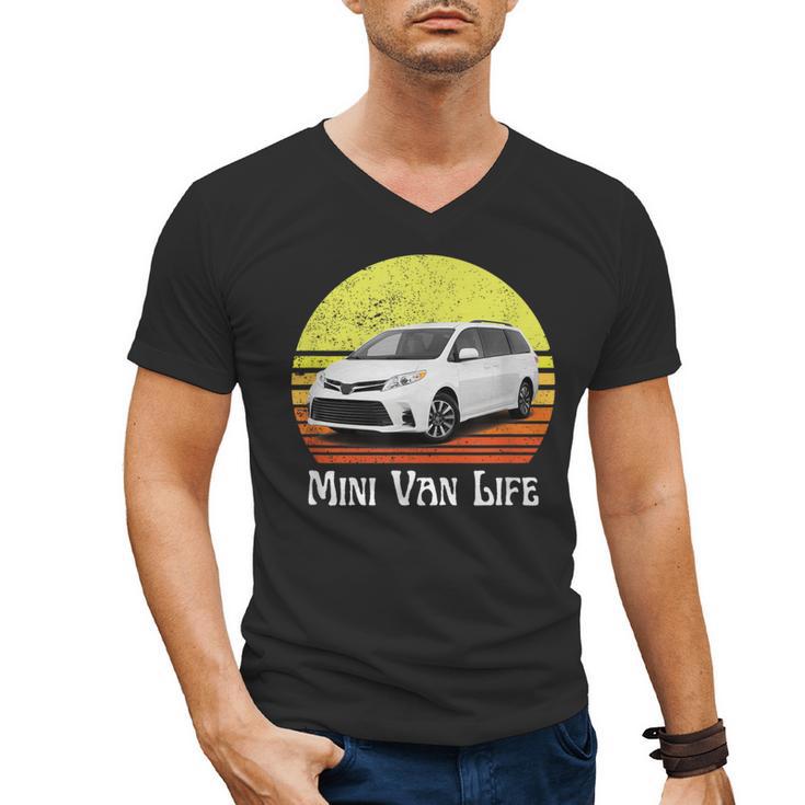 Mini Van Life Soccer Mom Dad Parent For Parents Men's V-Neck T-Shirt