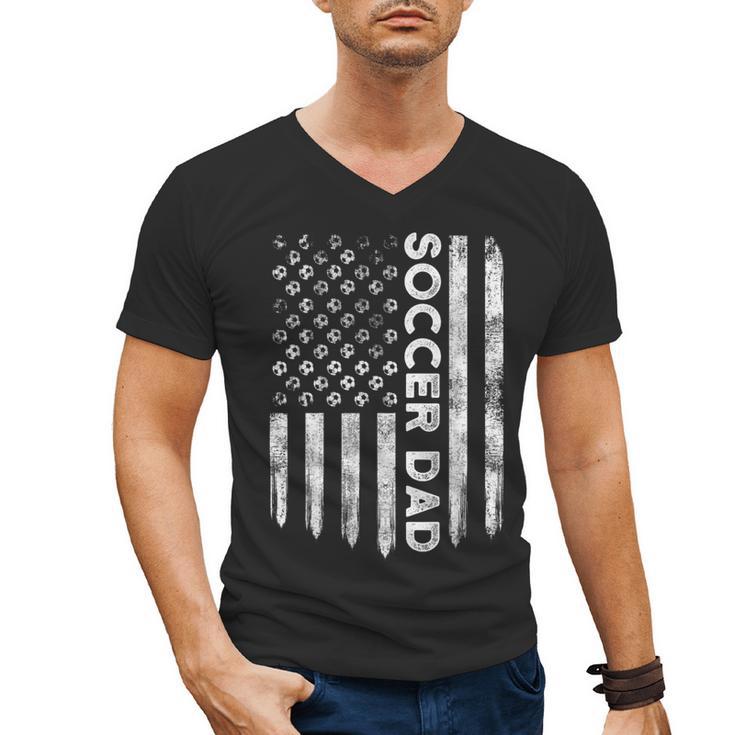 New First Time Dad To Be Symbol Tools Soccer Daddy DA1 Men's V-Neck T-Shirt