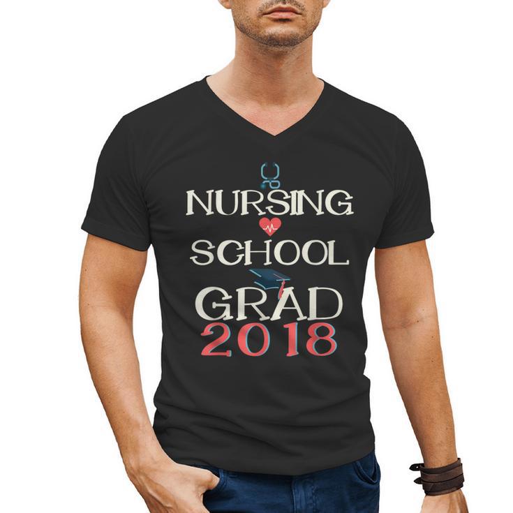 Nurse Pinning Ceremony Nursing School 2018 Graduation Shirt Men's V-Neck T-Shirt