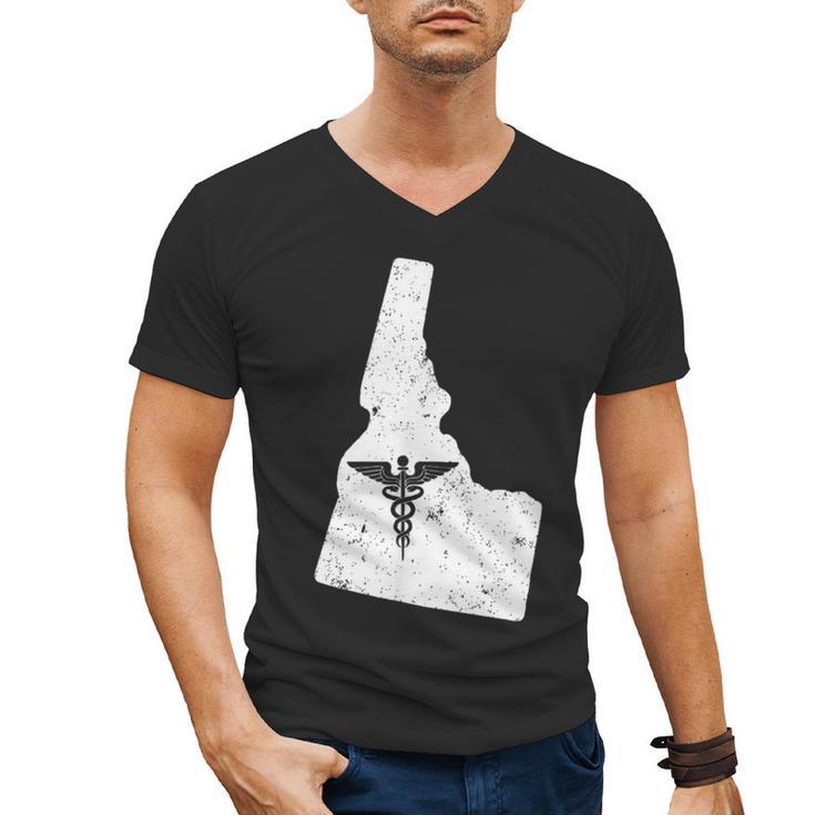 ON Nurse T Shirt Nurse Graduation Idaho Men's V-Neck T-Shirt