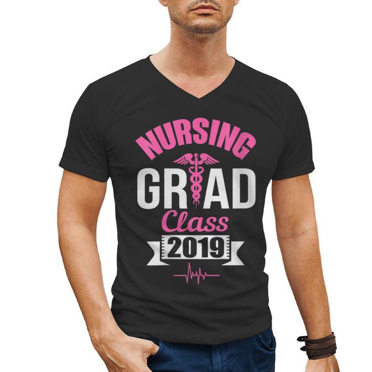 Nursing School Graduation Class Of 2019 RN Student Men's V-Neck T-Shirt