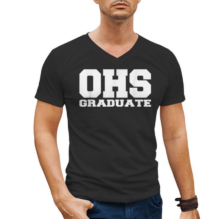 OHS High School Graduation Party Rival Game OHS Reunion Men's V-Neck T-Shirt
