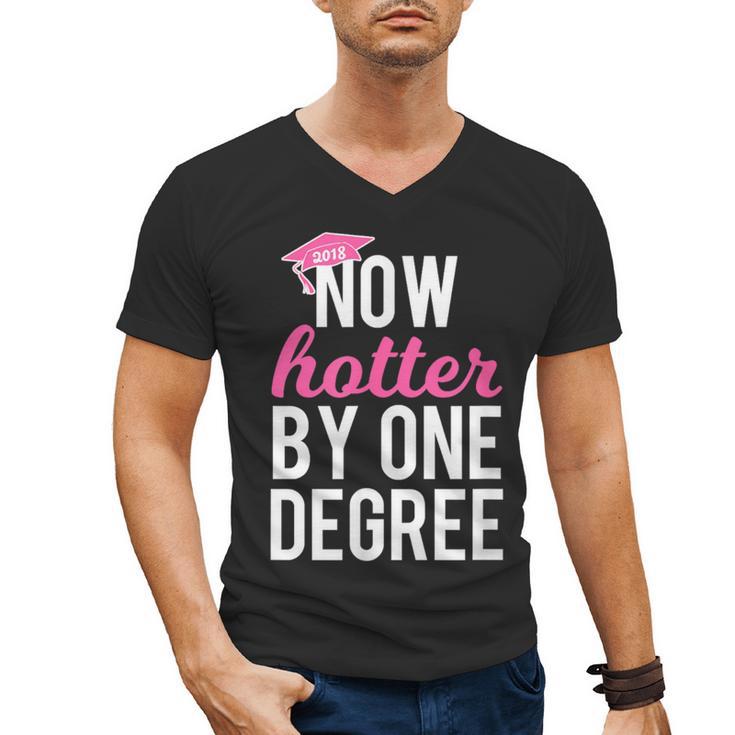 One Degree Hotter Class Of 2018 Graduation T-Shirt Men's V-Neck T-Shirt