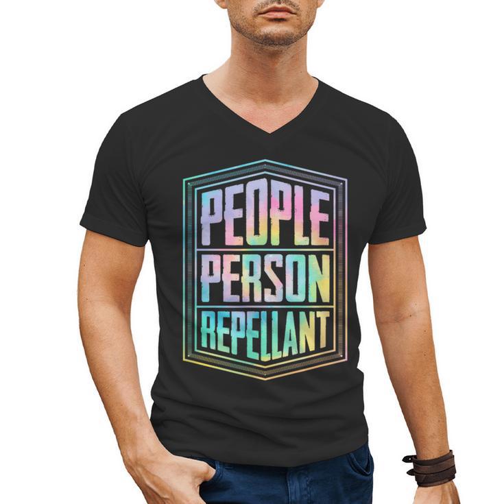 People Person Repellant Antisocial Introvert Men's V-Neck T-Shirt