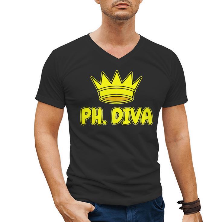 PhD Graduation Ph Diva t Shirt Phdiva Phd t Men's V-Neck T-Shirt