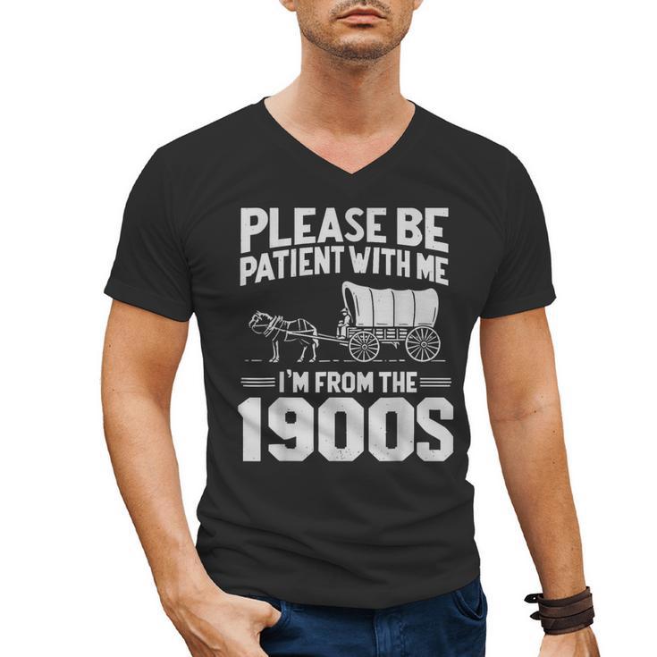 Please Be Patient I'm From The 1900s Men Women Men's V-Neck T-Shirt
