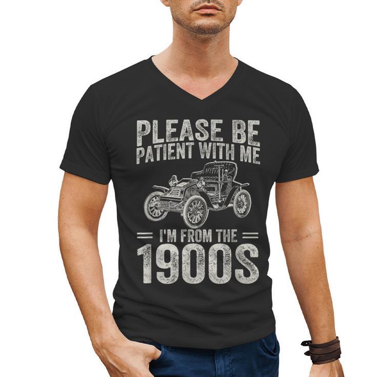 Please Be Patient I'm From The 1900s Vintage Car Men's V-Neck T-Shirt