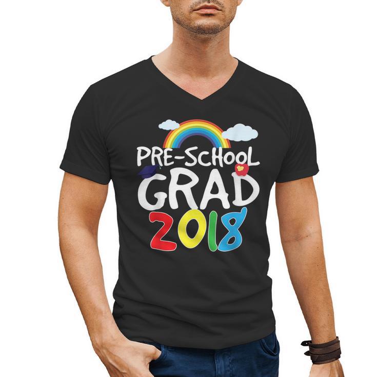 Preschool Graduation 2018 Last Day School Pre K Men's V-Neck T-Shirt