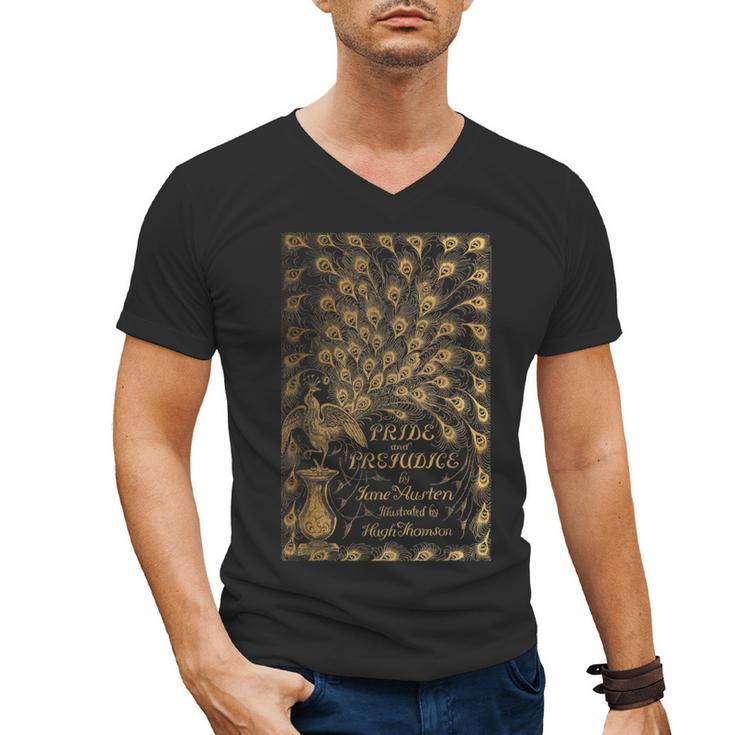 Pride And Prejudice Jane Austen Book Men's V-Neck T-Shirt