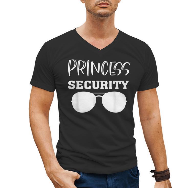 Princess Security Perfects For Dad Orr Boyfriend Small Men's V-Neck T-Shirt