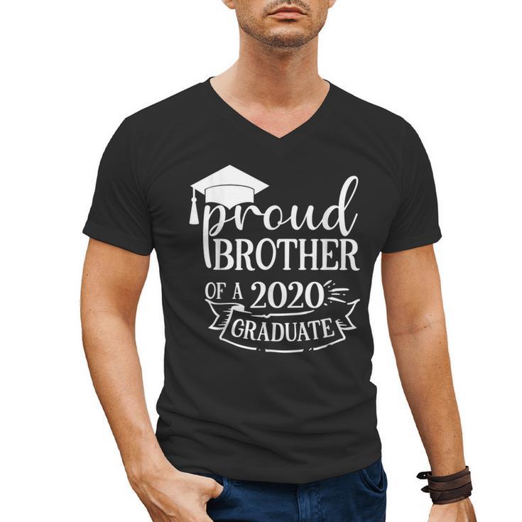 Proud Brother Of a 2020 Graduate Graduation Class Men's V-Neck T-Shirt