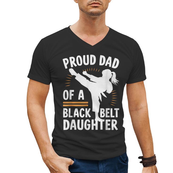 Proud Dad Of A Belt Daughter Men's V-Neck T-Shirt