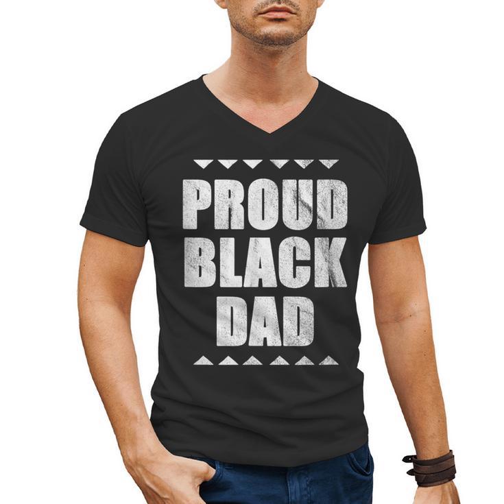 Proud Dad Father's Day Graduation Holiday Men's V-Neck T-Shirt
