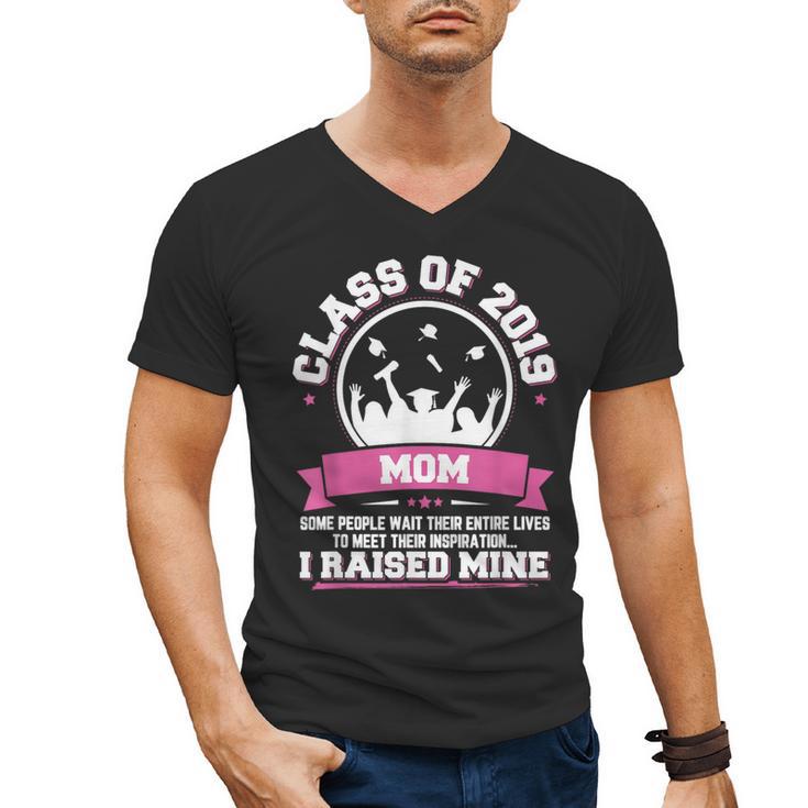 Proud Mom Of A Class Of 2019 Graduate TShirt Graduation Men's V-Neck T-Shirt
