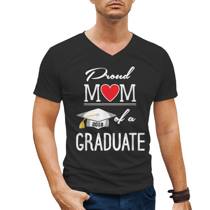 Proud Mom Of A High School Graduation Senior Mom Shirt Men's V-Neck T-Shirt