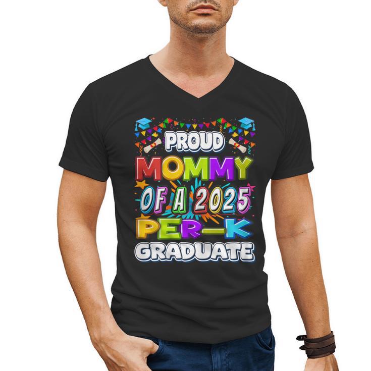 Proud MOMMY Of a 2025 PRE-K Graduate -Graduation Men's V-Neck T-Shirt