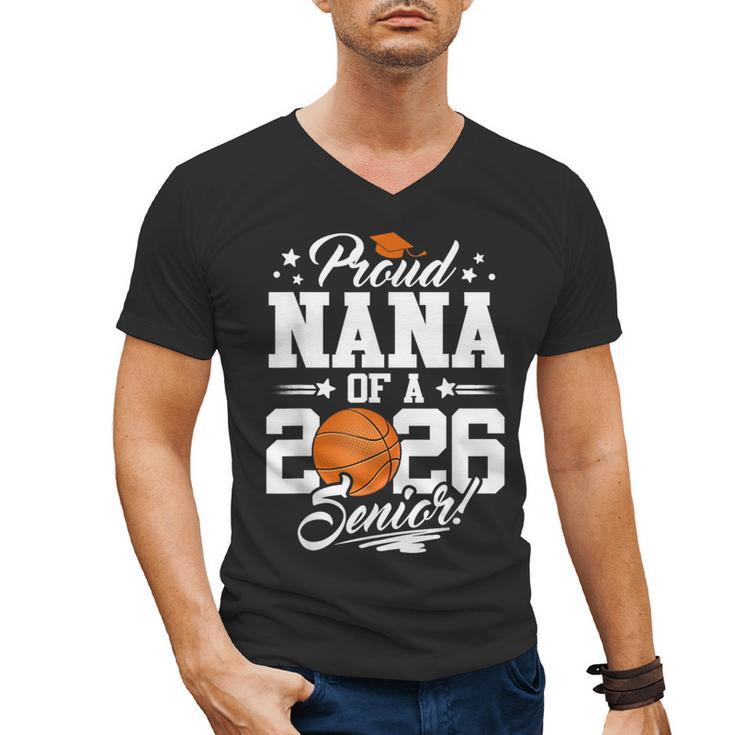 Proud Nana Of A 2026 Senior Basketball Graduation Men's V-Neck T-Shirt