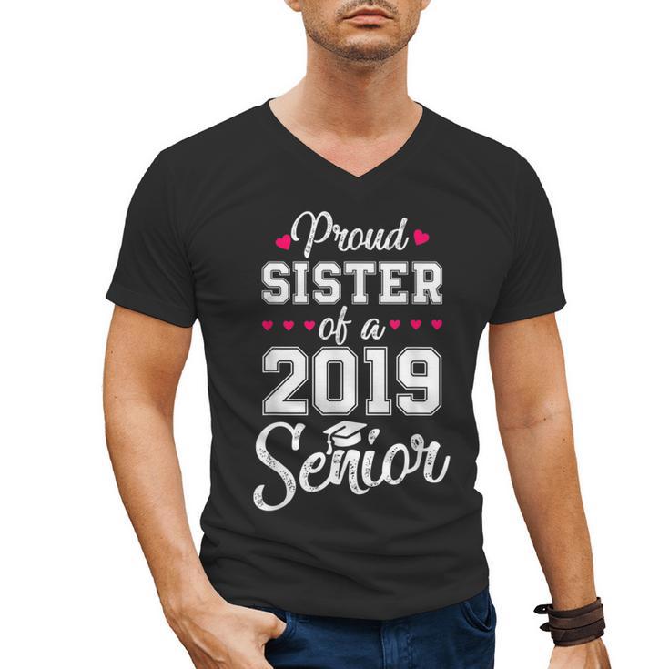 Proud Sister Of a 2019 Senior Graduation T Shirt Men's V-Neck T-Shirt