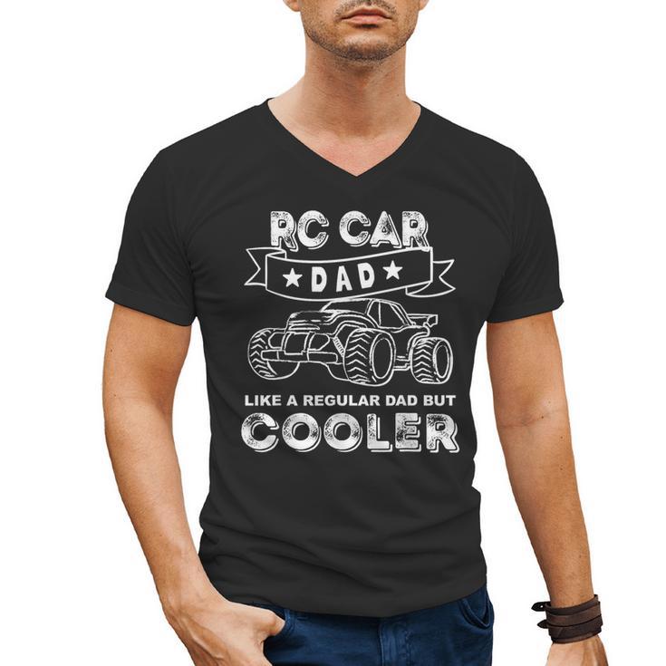RC Car Dad RC Racing RC Cars Off-Road Men's V-Neck T-Shirt RC Car Dad RC Racing RC Cars Off-Road Men's V-Neck T-Shirt