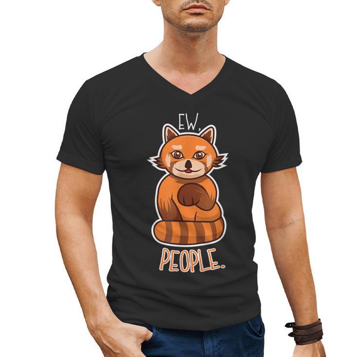 Red Panda Introvert For Red Pandas Fan Men's V-Neck T-Shirt